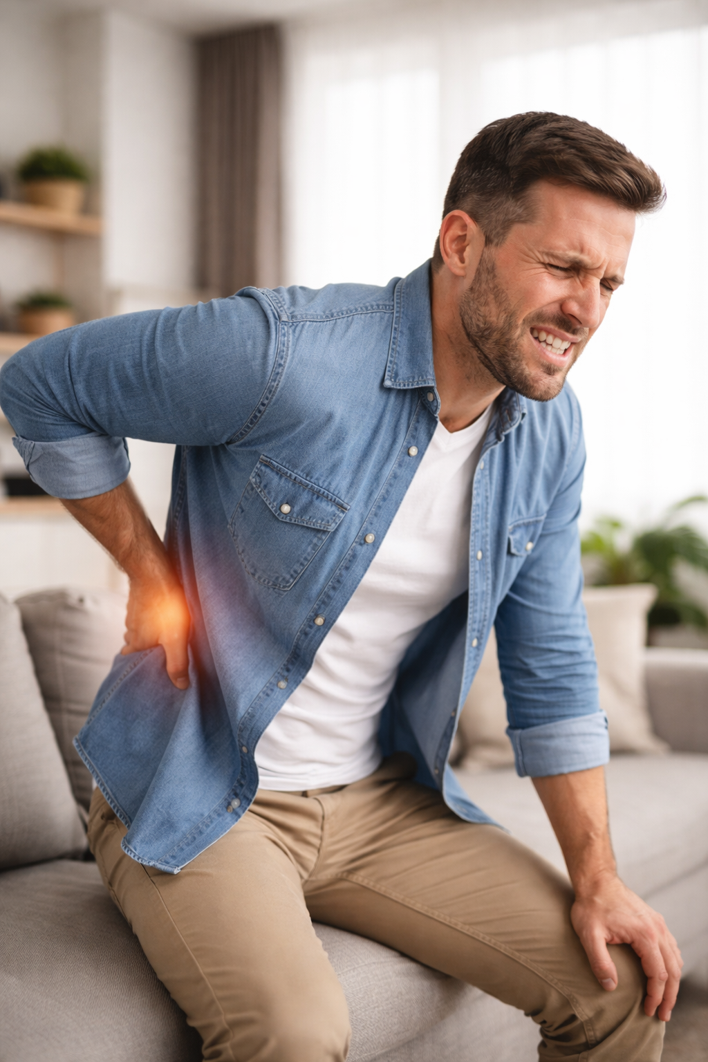 dolor lumbar por estar sentado en Madrid